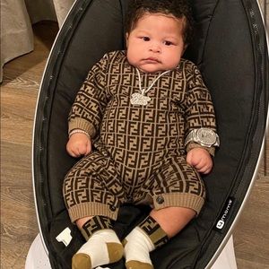 Fendi baby Outfit 3-6 mon